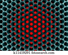 Abstract high-tech honeycomb structure. 3d rendered image. Abstract high-tech honeycomb structure. 3d rendered image.