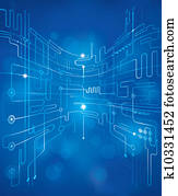 Abstract technology background Abstract technology background
