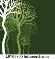 abstrakt, baum abstrakt, baum