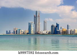 abu dhabi cityscape