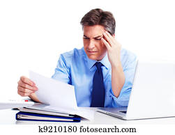 Accountant businessman.