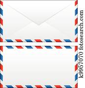 airmail envelope airmail envelope