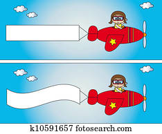 airplane with flag airplane with flag