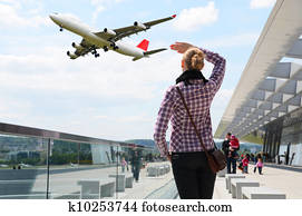 Airport scene Airport scene
