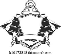 anchor and ship anchor and ship