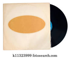 Antique Record with Sleeve