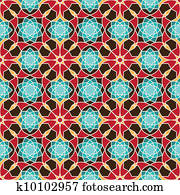 Arabic seamless pattern