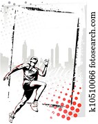 athletics poster athletics poster