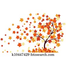 Falling Leaves Clip Art Vectors | Our Top 1000+ Falling Leaves EPS