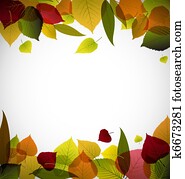 Autumn leafs abstract background Autumn leafs abstract background