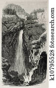 Avrieux waterfalls Avrieux waterfalls