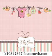 baby girl shower card baby girl shower card