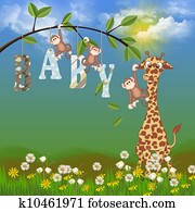 baby jungle animals