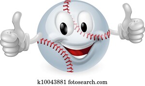 Baseball Ball Mascot