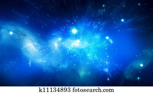 Beautiful blue galaxy background Beautiful blue galaxy background