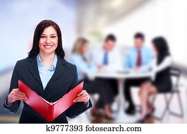 Beautiful business woman.