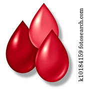 Blood Drops Symbol Blood Drops Symbol