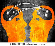 brain storming concept illustration brain storming concept illustration