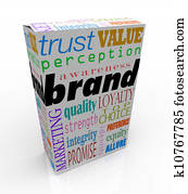 Brand Words on Box Package Branding Product Brand Words on Box Package Branding Product