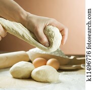 bread, cooking., teig bread, cooking., teig
