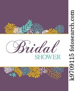 Bridal Shower Card Bridal Shower Card