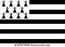 brittany flag brittany flag
