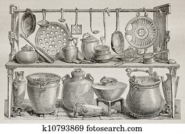 Bronze pottery Bronze pottery