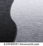 Brushed metal texture template