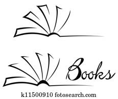 buch, symbol buch, symbol