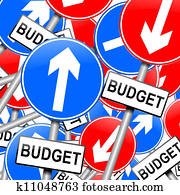 Budget concept. Budget concept.