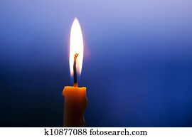 Burning candle Burning candle