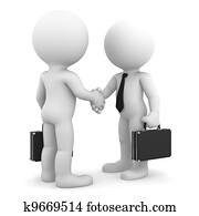 Business colleagues shaking hands