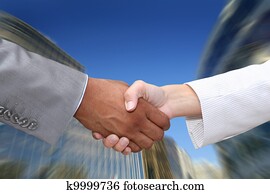 Business handshake Business handshake