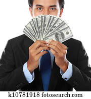 business man holding money business man holding money