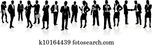 business people business people
