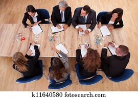 Business people in a meeting