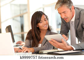 Business people meeting in office