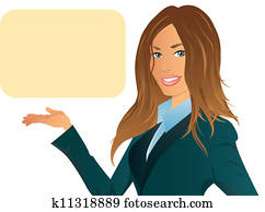 Business Woman Illustration