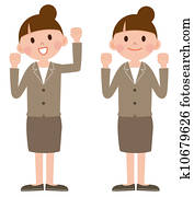Business / Woman Business / Woman