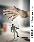 Businessman On Strings Businessman On Strings