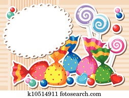 candy sticker background candy sticker background