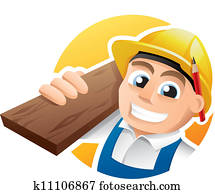 Carpenter illustration Carpenter illustration