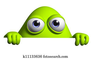 cartoon alien cartoon alien