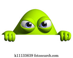 cartoon alien cartoon alien