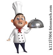 cartoon chef cartoon chef