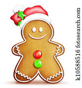 Cartoon Gingerbread Man Cartoon Gingerbread Man