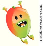 Cartoon Mango Cartoon Mango