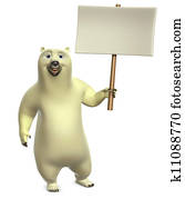 cartoon polar bear cartoon polar bear