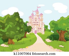 Castle on hill Castle on hill