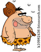 Caveman With Club Caveman With Club